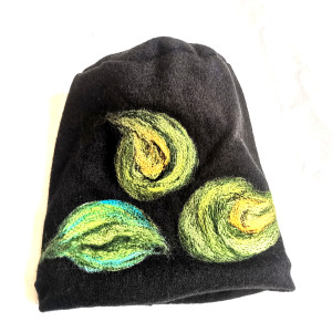 Czapka wełniana czarna