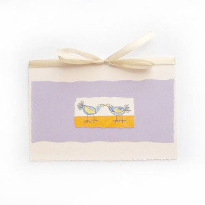 pastelowa kartka na ślub, miłość kartka, miłosna kartka, love kartka, kartka z ptaszkami, ptaszki kartka malowana ręcznie