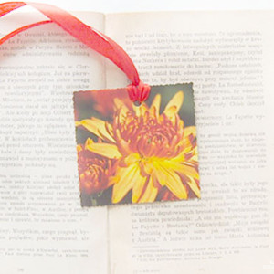 kwiat zakładka do książki, mała zakładka, kwiatek zakładka do książek, vintage zakładka do książek