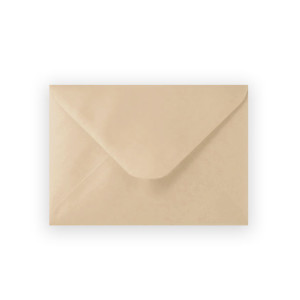 eko koperty C6, beżowe koperty matowe, ekologiczne koperty do zaproszeń, eko koperty na zaproszenia - 40 sztuk