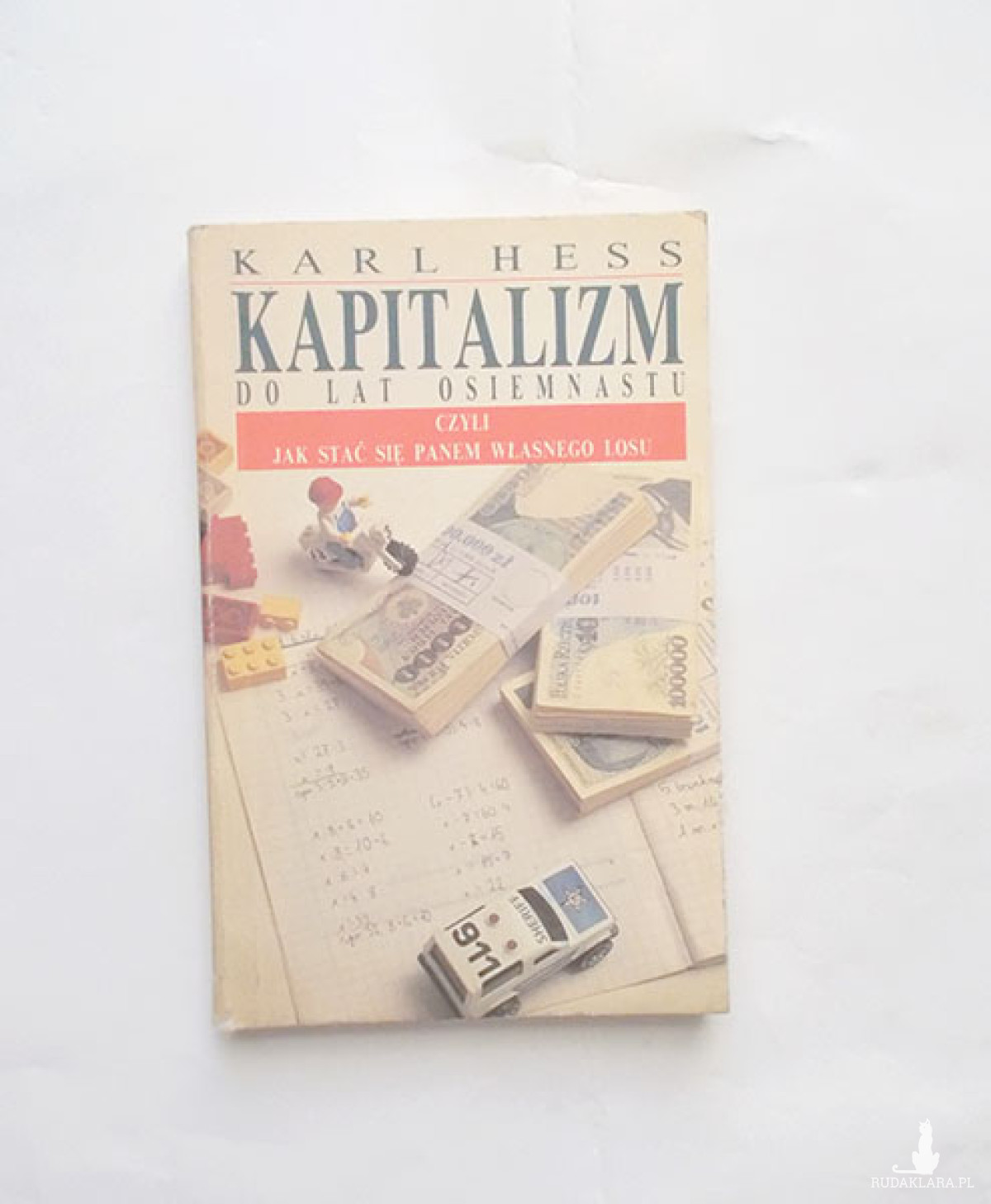 vintage książka Karl Hess Kapitalizm do lat osiemnastu czyli jak stać się panem własnego losu - poradnik