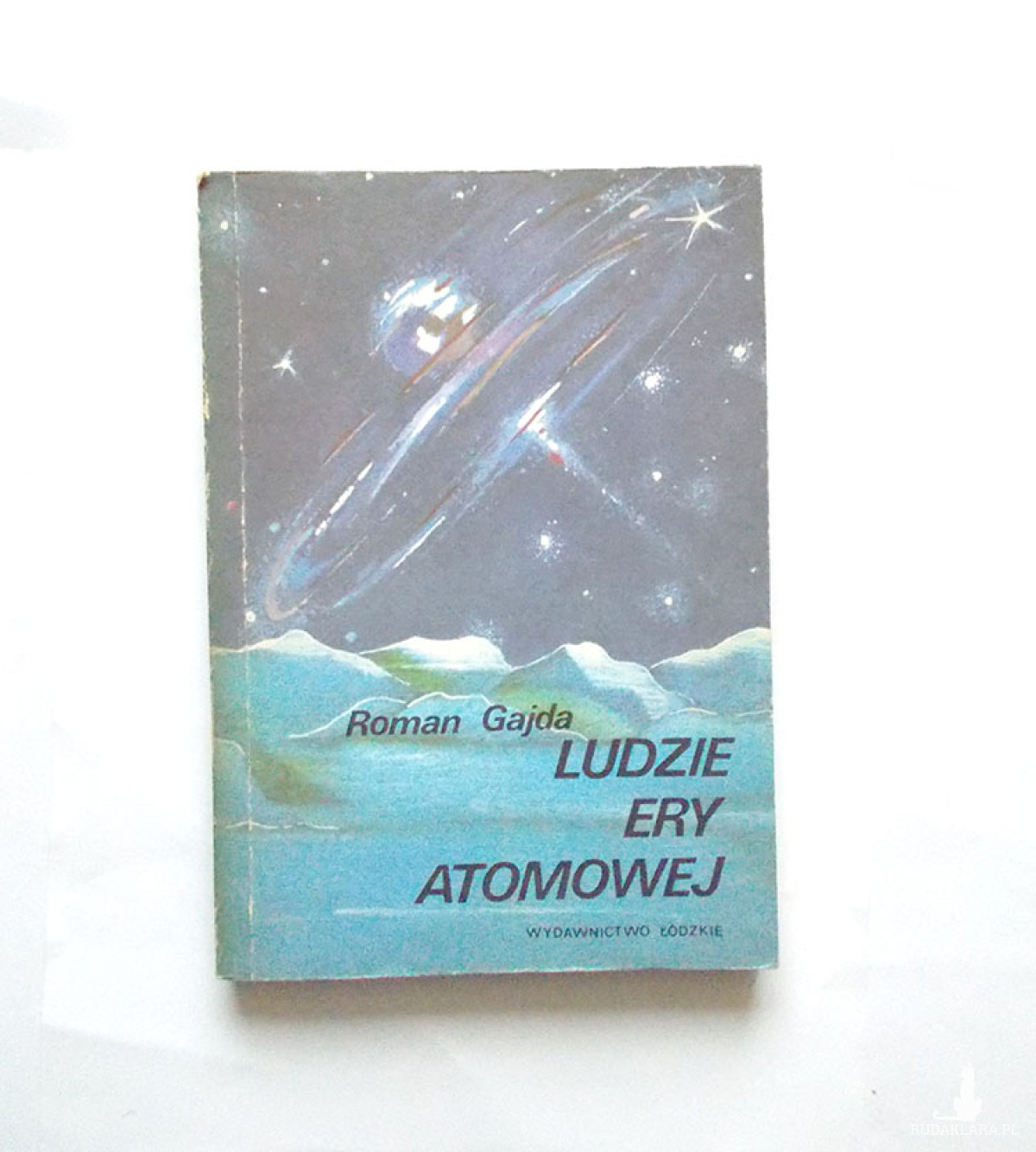 vintage książka Ludzie ery atomowej Roman Gajda książka science fiction