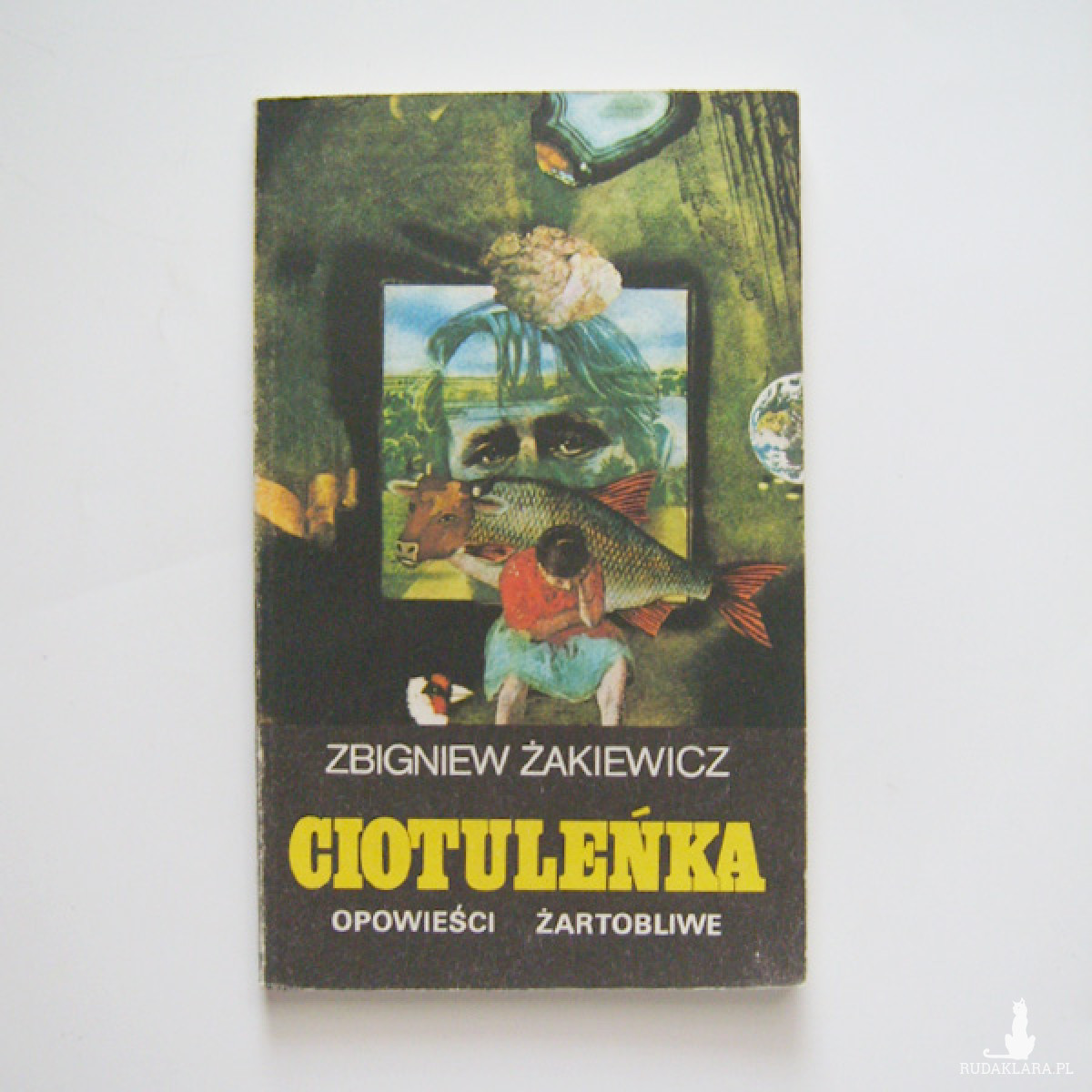 vintage książka  Ciotuleńka-Opowieści żartobliwe Zbigniew Żakiewicz książka