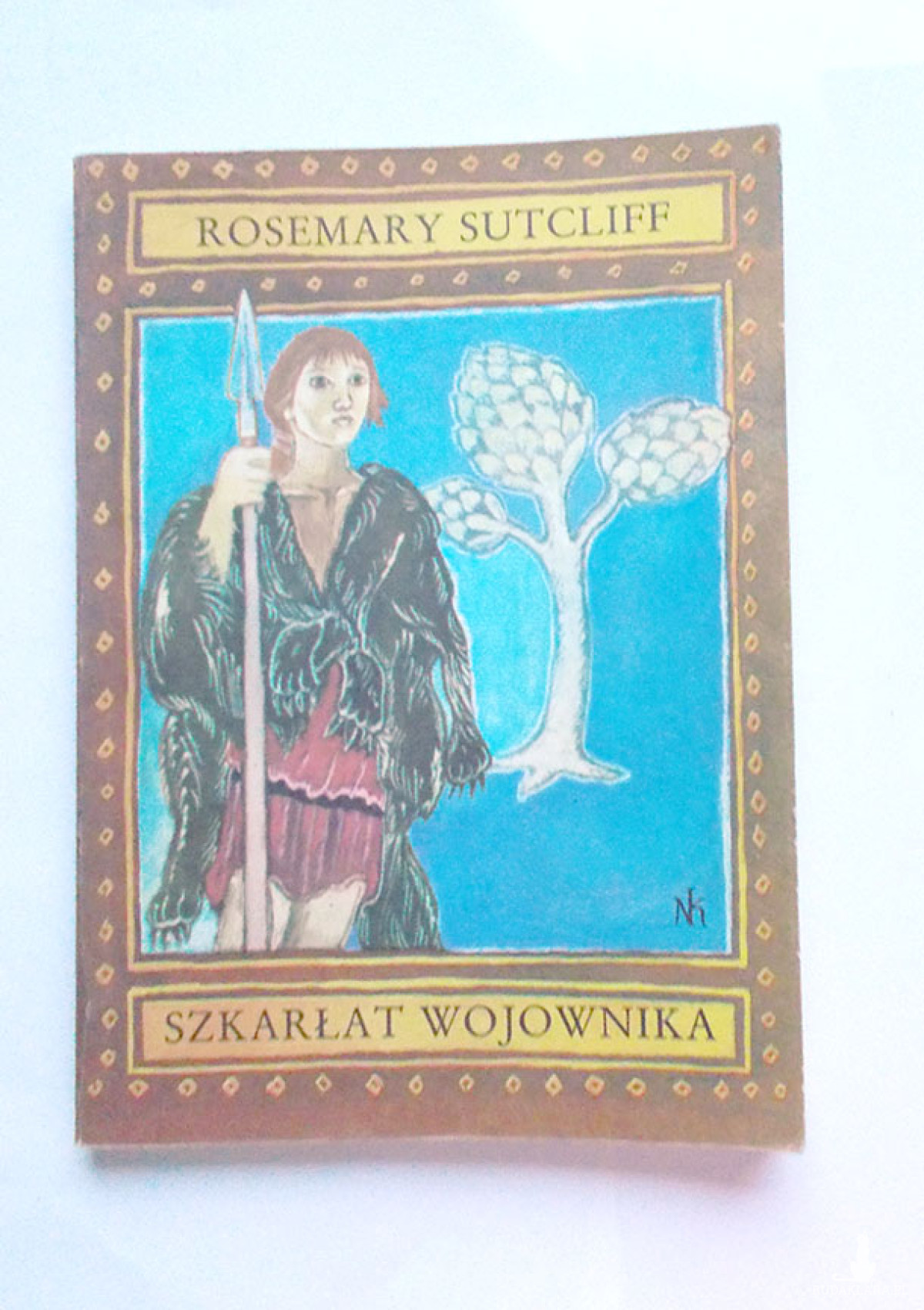 vintage książka Szkarłat wojownika Rosemary Sutcliff ksiazka