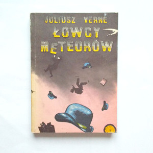 vintage książka łowcy meteorów Juliusz Verne książka przygodowa
