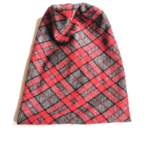 Czapka mała w kratke