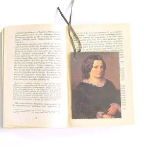 vintage zakładka do książki, ładna zakładka do książek, retro zakładka do książki, zakładka do książki ze sztuką, Jan Matejko zakładka, malarstwo zakładka