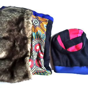 Komplet etno komin i czapka