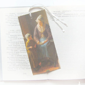 vintage zakładka do książki, sztuka zakładka do książki, retro zakładka do książki, malarstwo zakładka do książek, fajne zakładki w stylu retro