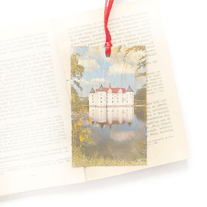 historia zakładka do książki, zabytki zakładka, shabby chic zakładkaz zamkiem, zamek zakładka do książki, dawna architektura zakładki do książek