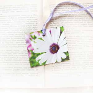 kwiatek zakładka do książki, mała zakładka, przyroda zakładka do książek, vintage zakładka do książek, zakladka do książek