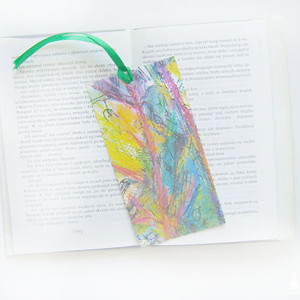 kolorowa zakładka do książki, fajna zakładka, ładna zakładka, nowoczesna zakładka do książek, zakładka dla dziewczyny, zakładka dla chłopaka