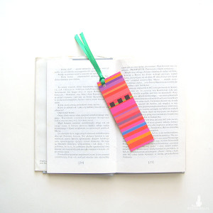 różowa zakładka do książki, mała zakładka, nowoczesna zakładka do książek, zakładka dla dziewczynki, zakładka dla kobiety, zakładka dla dziewczyny