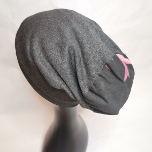 Czapka smerfetka szara