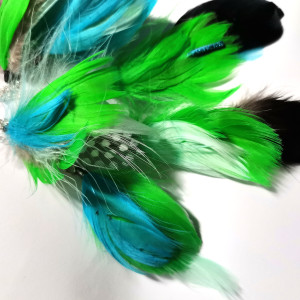 Kolczyki lekkie  pióra