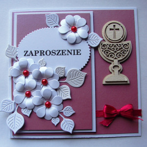 zaproszenie na I Komunię