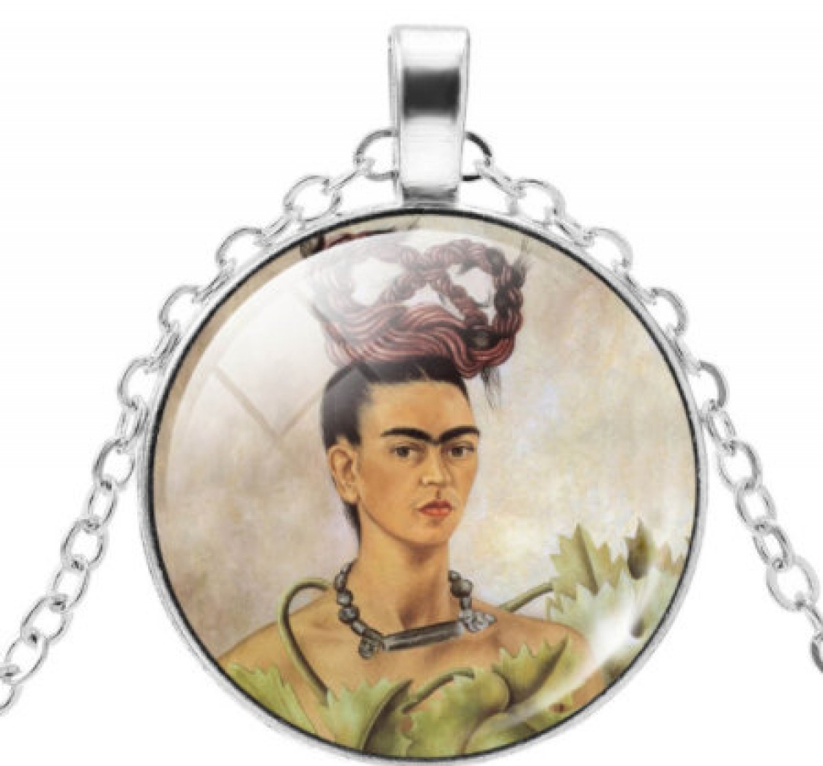 naszyjnik z Frida Kahlo