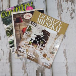 Weranda cuntry i Dobrze mieszkaj- zestaw 2 czasopism wnętrzarskich.