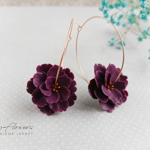 Kolczyki Royal Violett