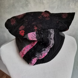 Komin patchworkowy kolorowy