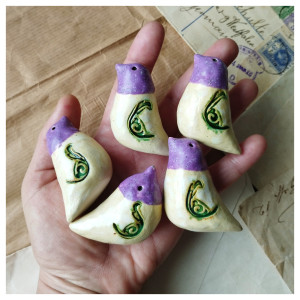 Ptaszki o wrzosowych główkach