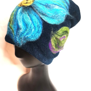 Czapka wełniana granat