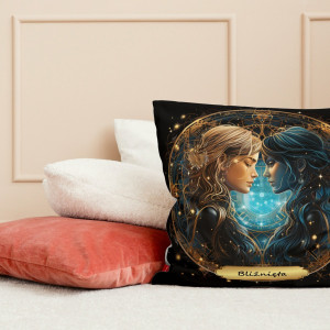 Poduszka znak zodiaku horoskop poduszka prezent znaki zodiaku bliźnięta