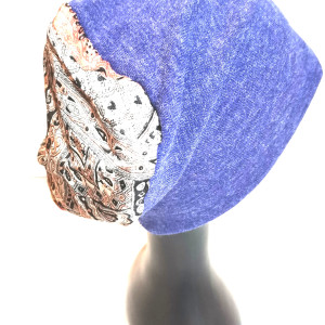 Czapka codzienna góra jedwab