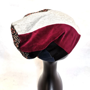 Czapka  na podszewce smerfetka