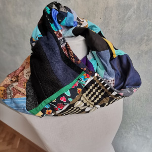 Komin patchworkowy kolorowy