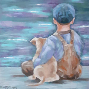 Obraz ręcznie malowany