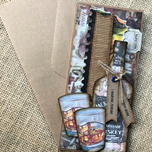 194,Kartka  urodzinowa Jack Daniels