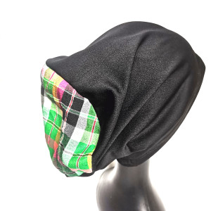 Czapka czarna damska