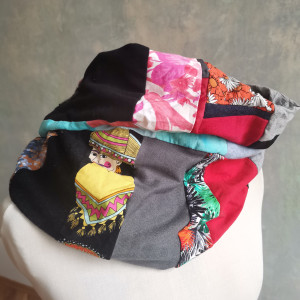 Komin patchworkowy kolory