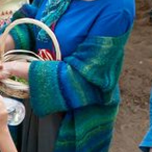 Sweter damski ręcznie zrobiony