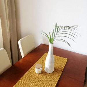 Bieżnik ręcznie robiony,obrus na stół ,35x60cm