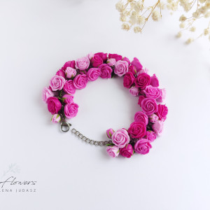 Bransoletka z różami