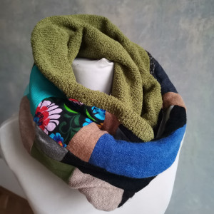 Komin patchworkowy kolory