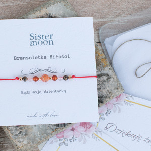 Walentynka dla Niej Bransoletka Miłości
