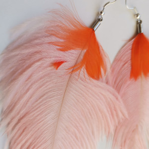 Kolczyki zwariowane bujne dlugie