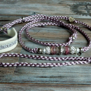 Smycz ringowa,  ringówka, wodzik, show leash