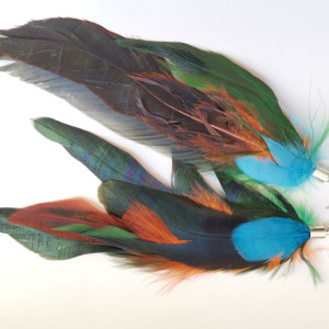 Kolczyki zwariowane bujne dlugie