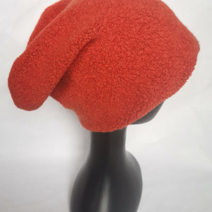 Czapka pomaranczowa smerfetka unisex