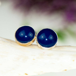 Sztyfty ze szklanymi perłami d074