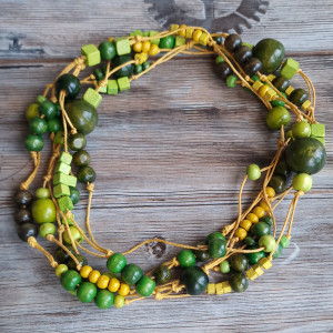 Naszyjnik Zielony