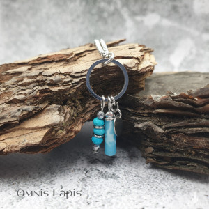 Wisiorek - jaspis i howlit