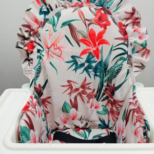 PODUSZKA, WKŁADKA DO KRZESEŁKA IKEA-ANTILOP z falbanką