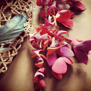 Kolczyki lekkie kwiaty