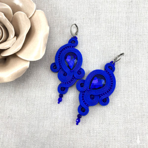 KOLCZYKI SUTASZ KOLEKCJA ELEEN, UROCZY CHABROWY