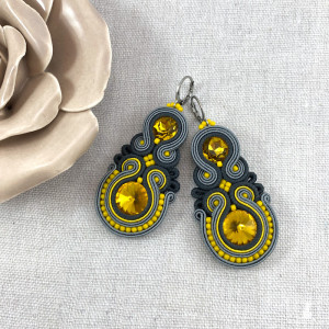 SŁONECZNE KOLCZYKI SUTASZ „SOLEIL”